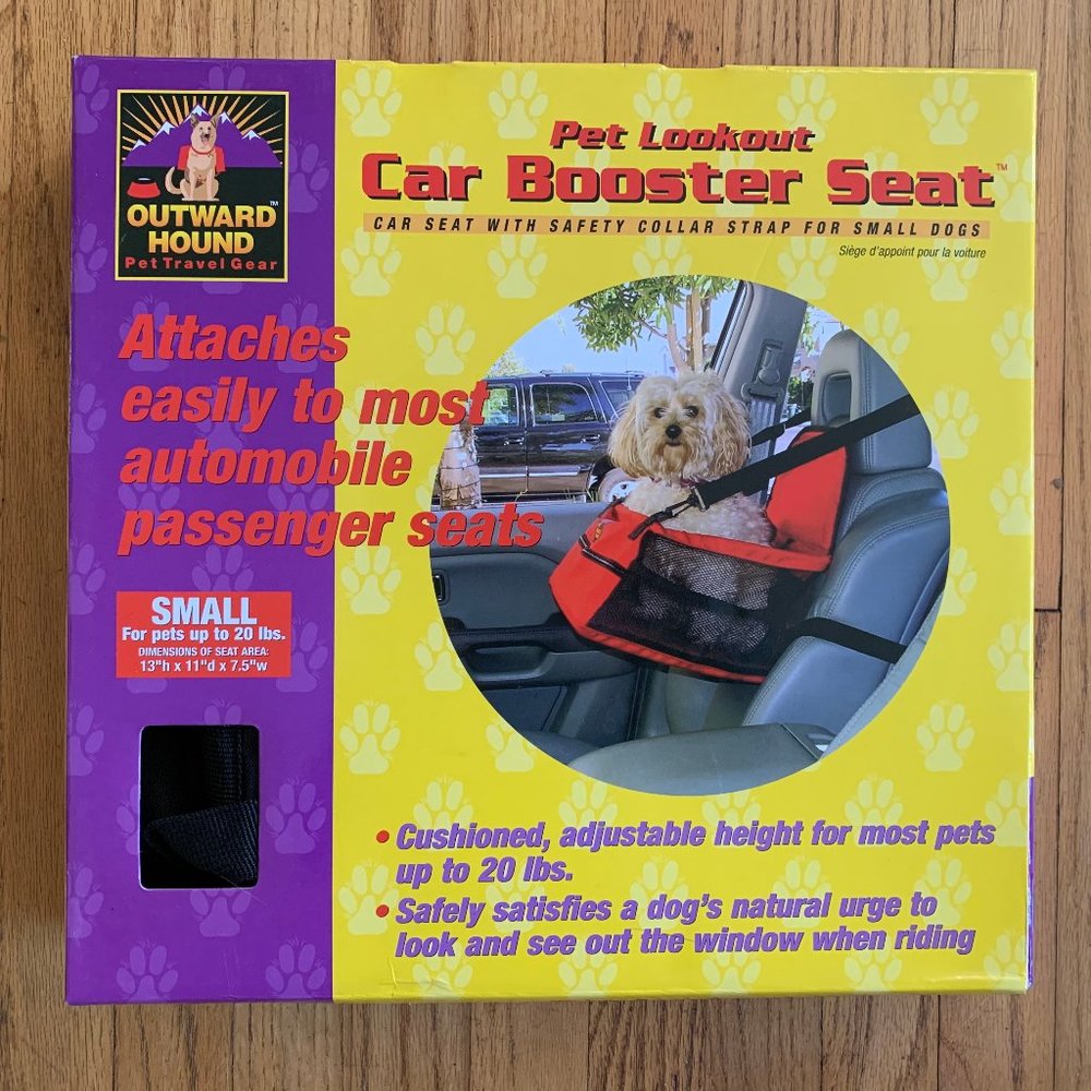 Outward Hound Pet Lookout Car Booster Seat (Small)